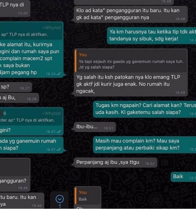 Tak Terima Diingatkan Kurir Untuk Mengaktifkan Handphone, Ibu Ini Malah Ngamuk!