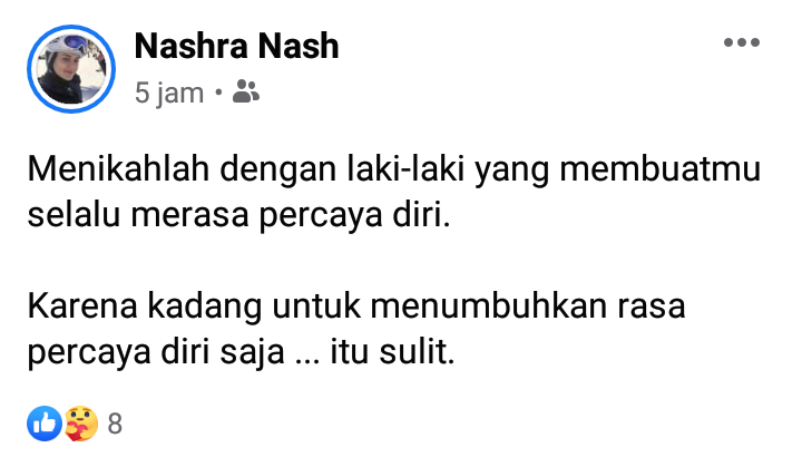 Quote &quot;Menikahi Laki-laki Yang&quot;Jadi Trending! Emak-emak Facebook Gak Mau Kalah!