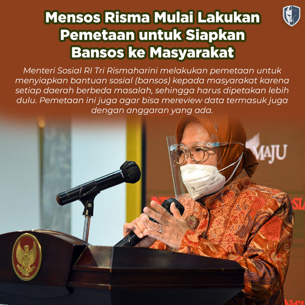 Mensos Risma Lakukan Pemetaan dan Siapkan Penyaluran Bansos ke Masyarakat