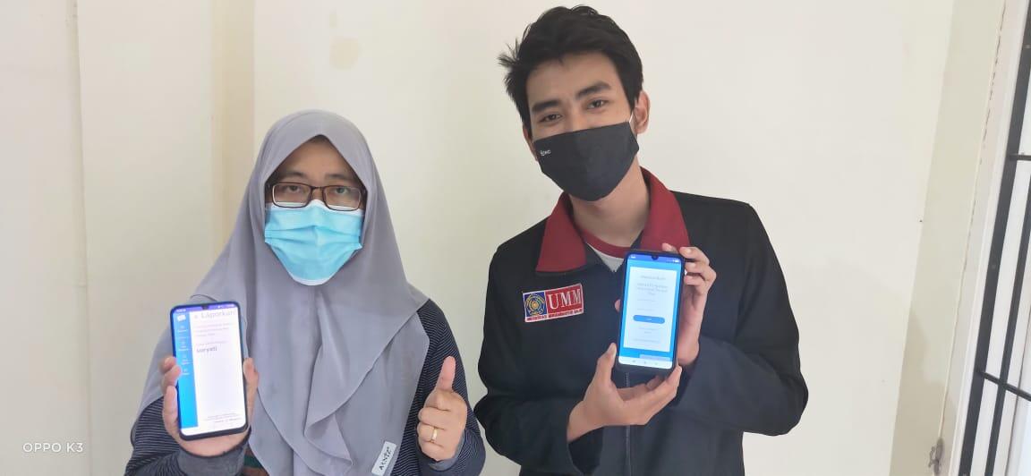 “Bhaktiku Negeri” Mahasiswa UMM Bantu Warga Membangun Aplikasi Pengaduan Masyarakat