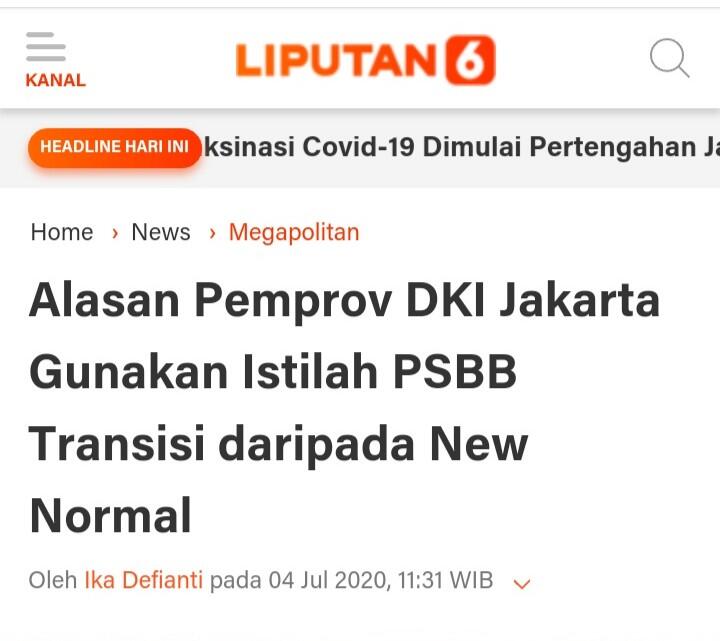 PSBB Jakarta Tak Diperketat, Epidemiolog Sebut Anies Takut Lawan Pemerintah Pusat