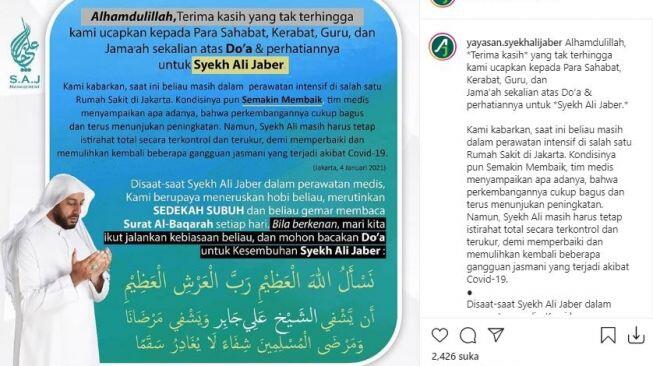 Alasan Syekh Ali Jaber Mau Dimakamkan di Lombok Jika Meninggal Dunia