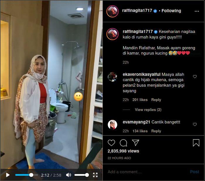 Kelakuan Rafathar saat Mandi Bikin Netizen Kaget Setengah Mati