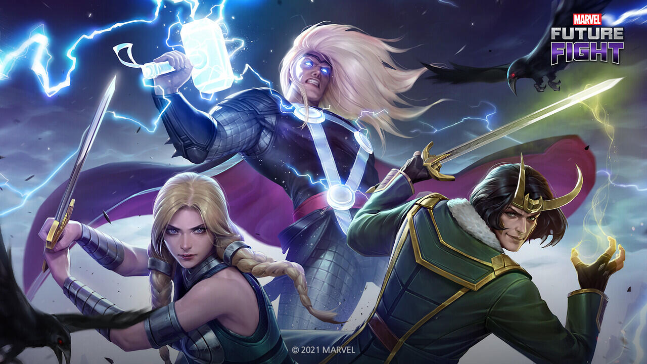 Herald of Thunder, Thor, dalam Update Sebesar Asgard RPG MARVEL Future Fight