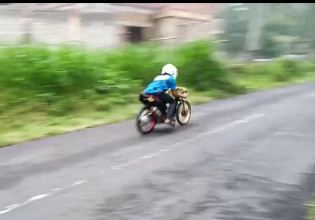 30 foto Joki drag bike Raden Arjuna / pembalap drag bike