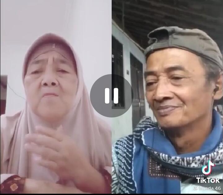 Viral, Duet Kakek Nenek di Tik Tok, Netizen: Yang Muda Nangis Lihat Ini!