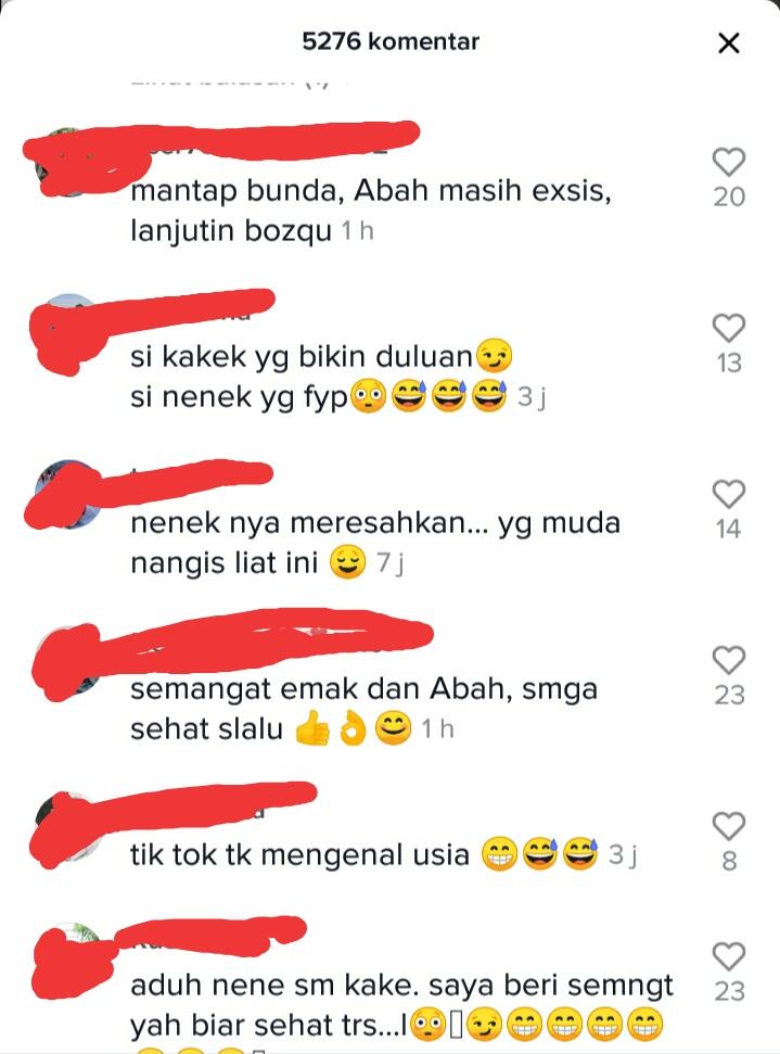 Viral, Duet Kakek Nenek di Tik Tok, Netizen: Yang Muda Nangis Lihat Ini!