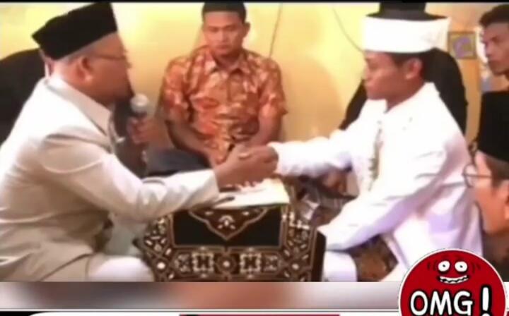 Akibat Terlalu Gugup Ijab Kabul, Pengantin Pria Ini Ucap Doa Idul Fitri! Sah Nggak?