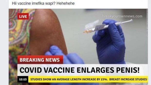 Viral Vaksin COVID-19 Memperbesar Penis, BPOM: Hoax Lah!