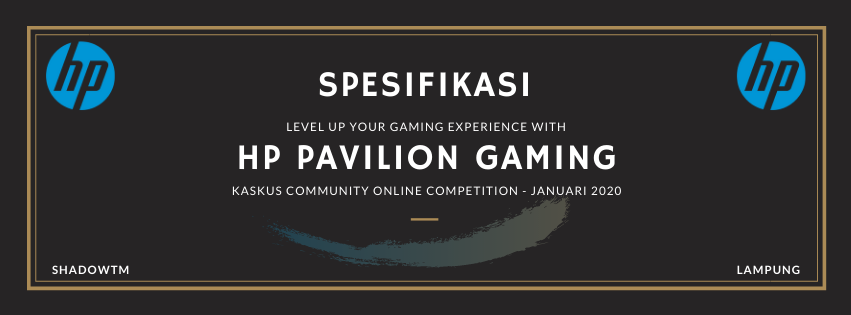 Butuh Spek Kece Untuk Game Kalian? HP Pavilion Gaming Siap Menjawab Gan!