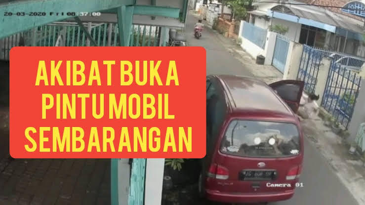 Sering Lupa!! Hati-hati Buka Pintu Mobil, Akibatnya Bisa Bikin Fatal Loh