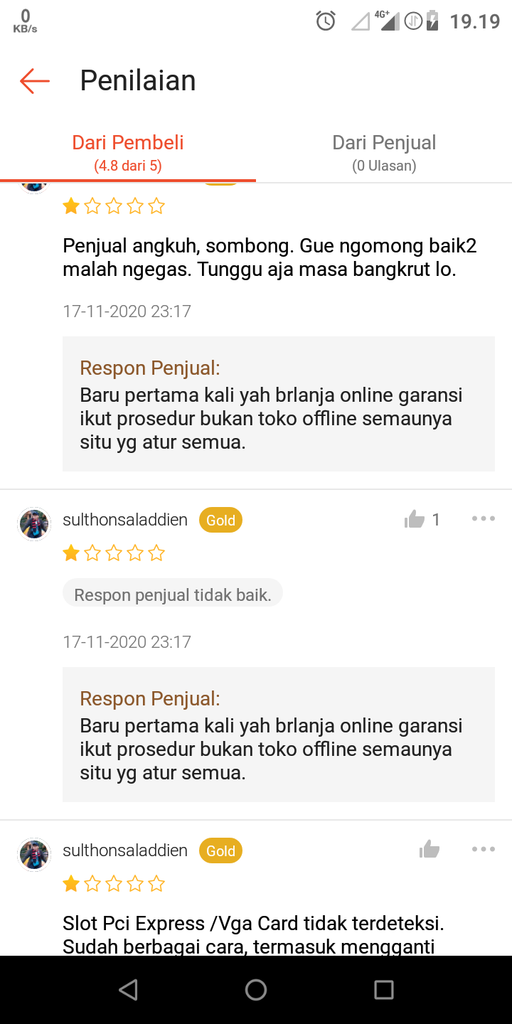 Hati 2 kalau beli barang online