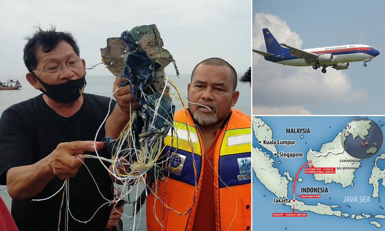 Pesawat Sriwijaya Air Rute Jakarta-Pontianak Jatuh. Hilang Kontak Pukul Sabtu..