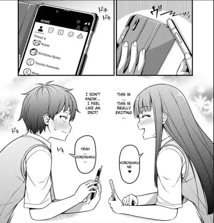 Koleksi screen shoot manga atau anime dari smartphone ane