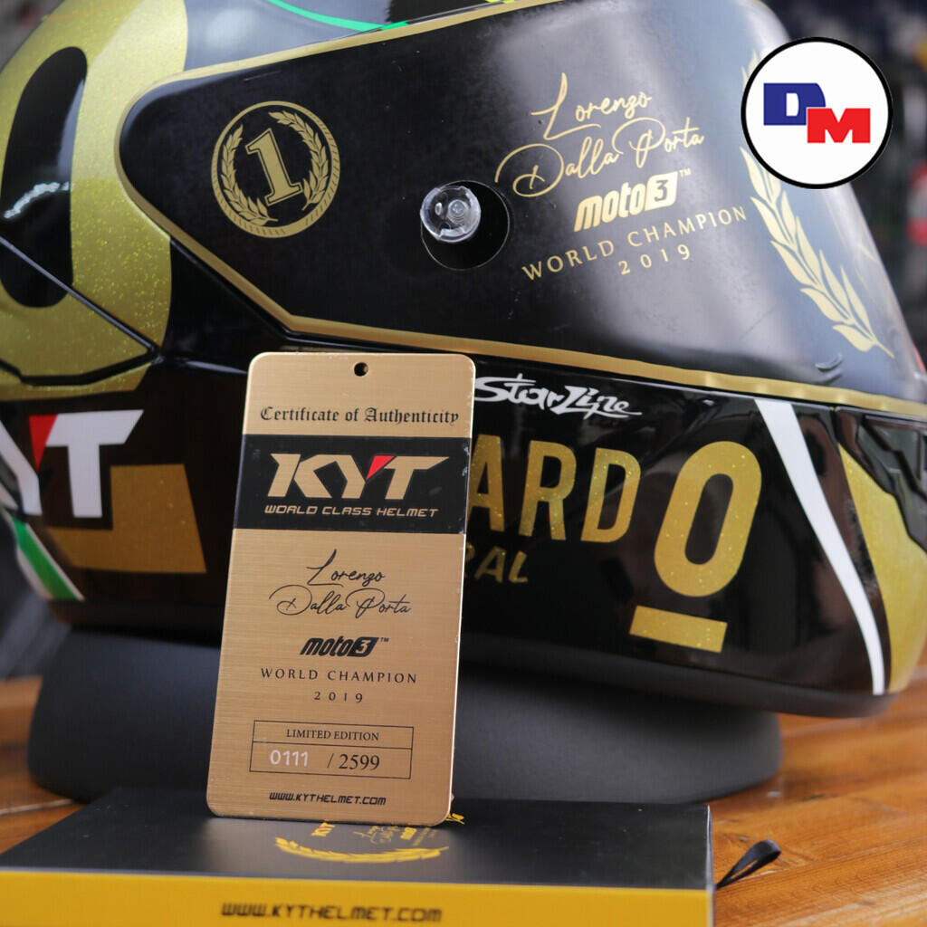 Helm Limited Edition.... KYT NZ-Race Dalla Porta