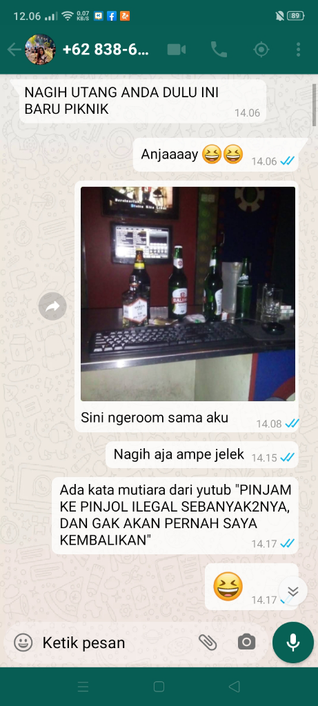 SS Ketika Pinjol Nagih