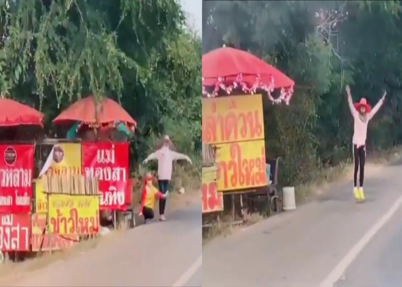 Merasa Harimu Paling Susah? Lihat Dulu Aksi Unik Para Pedagang Di Thailand Ini