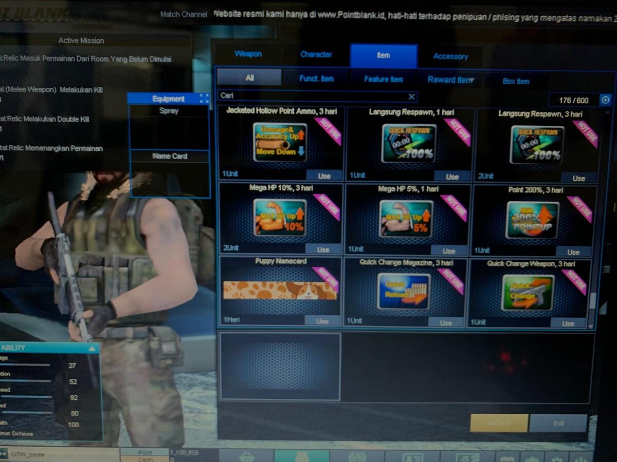 Terjual JUAL AKUN PB MAYOR 2 TITIK 1 SPEK GB TERMURAH | KASKUS