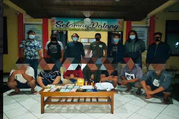 Polres Tomohon Amankan 7 Pelaku Judi Togel, Salah Satunya Bandar