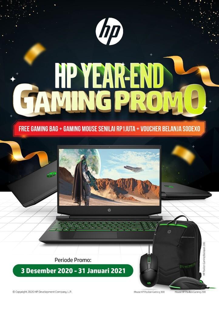 Lancarkan Aktivitas Gaming dengan Ketangguhan Laptop HP Pavilion Gaming 15