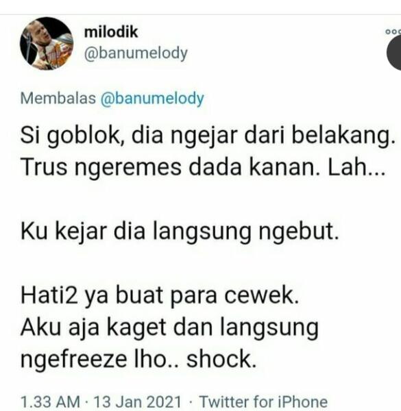 Sial, Pria Ini Bukan Alami Begal Motor, Tapi Malah Alami Begal Payudara, Kok Bisa!