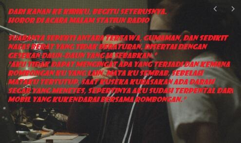 Siluet Berhantu Saat Matahari Terbenam