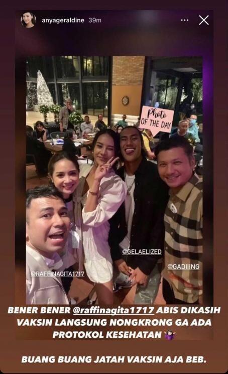 Raffi Ahmad Minta Maaf, Gara-Gara Habis Vaksin, Party Dan Berkerumun Tanpa Masker