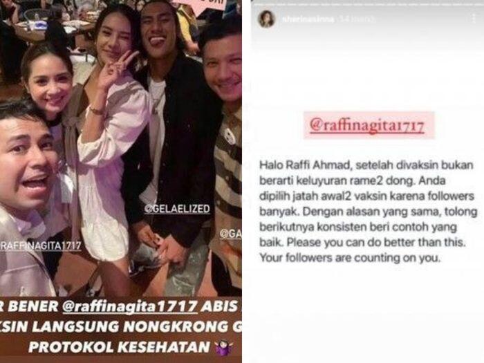 Raffi Ahmad Minta Maaf, Gara-Gara Habis Vaksin, Party Dan Berkerumun Tanpa Masker
