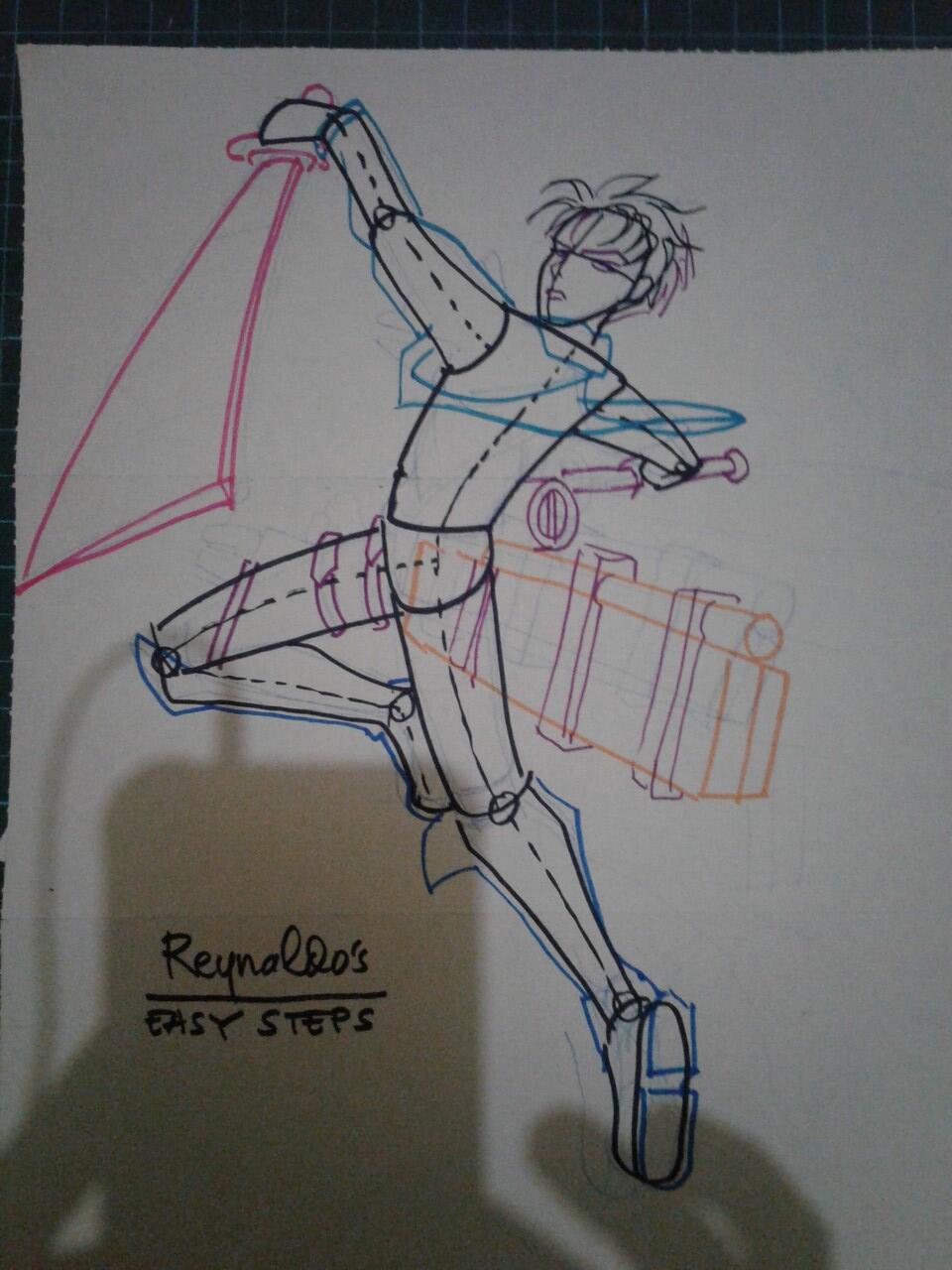 Sekarang gambar Levi AOT jadi lebih mudah (strp by step inside)