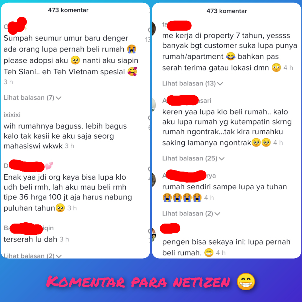 Terlalu Sibuk Bekerja, Wanita Ini Lupa Pernah Beli Rumah Mewah