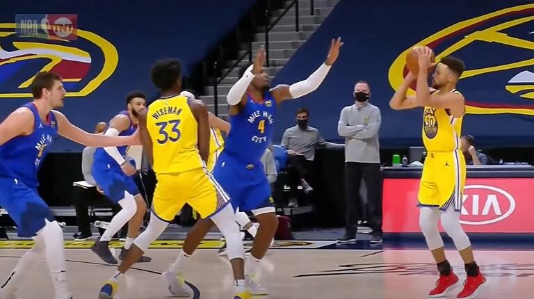 Aduh! Warriors Dibantai Nuggets dengan Kedudukan 114-104