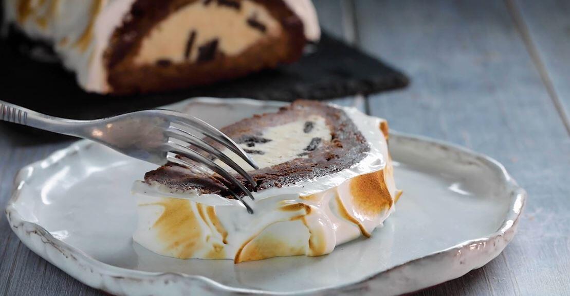 Cara Membuat Cookies N Cream Baked Alaska, Mudah Kok!
