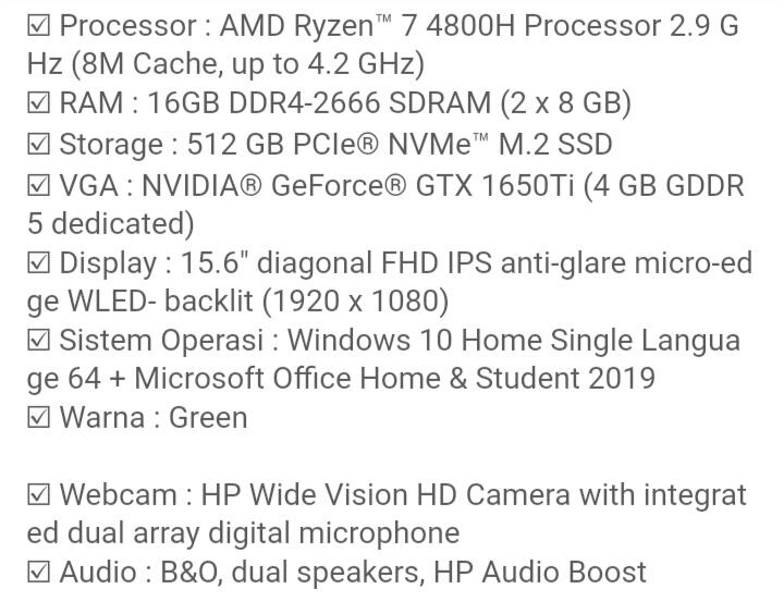 Belajar, Bekerja dan Bermain dari Satu Perangkat? HP Pavilion Gaming 15 Jawabannya!