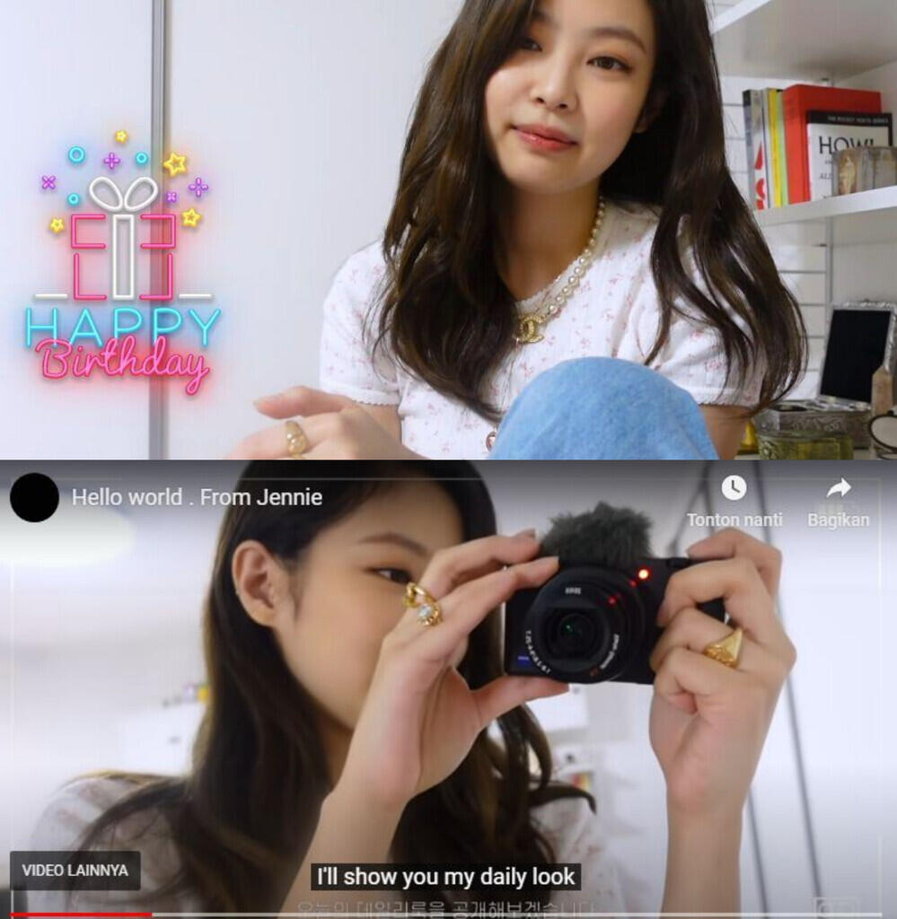Rayakan Ulang Tahunnya, Jennie Blackpink Luncurkan Channel Youtube Pribadinya!