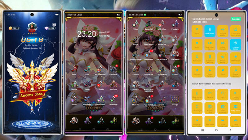 Download Tema Oppo Mobile Legend Untuk Oppo & Realme