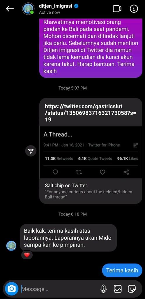 Viral Bule Ajak WNA Pindah ke Bali di Masa Pandemi, Imigrasi Turun Tangan