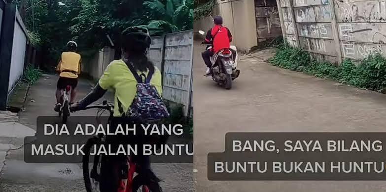 Ga Ada Akhlak!! Ngasih Tau Jalan Buntu Sama Ojol, Malah Disangka Ngeprank