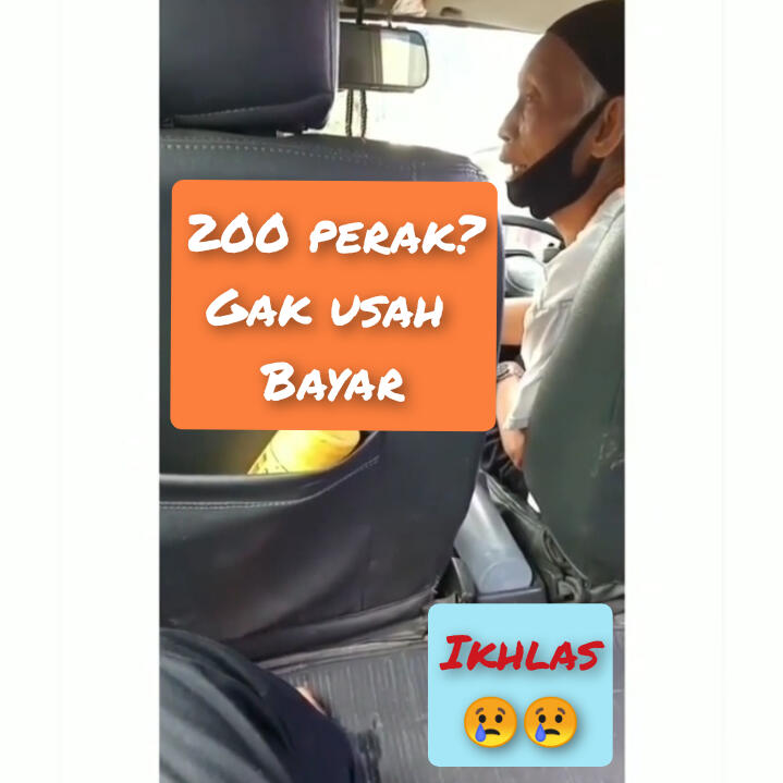 Cekcok Dengan Penumpang,Sedih Sopir Angkot Yang Sudah Tua Ini Cuma Dibayar 200 Rupiah