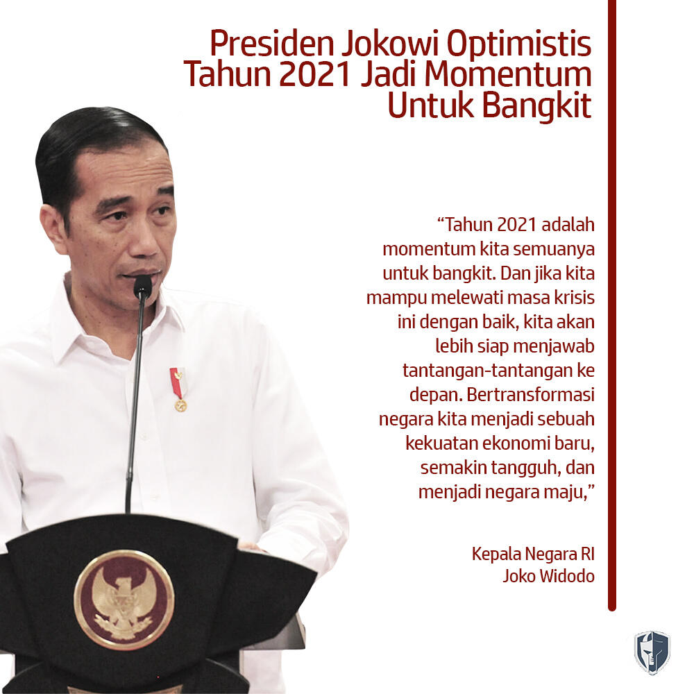 Jokowi Optimis Tahun Ini Bisa Jadi Tahun Pemulihan