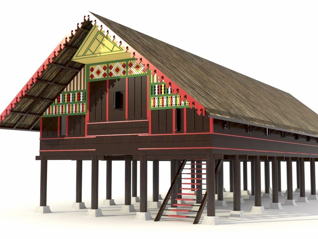 &#91;COC Reg. Aceh&#93; mari mengenal rumah adat krong bade 