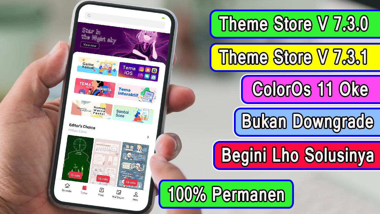ColorOs 11 Realme UI 2.0 Begini Cara Buat Tema Uji Coba Menjadi Permanen