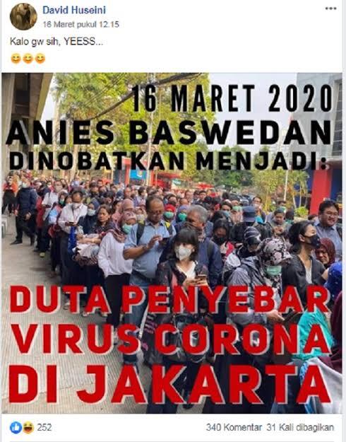 Anies Cerita Kesiapan DKI Tangani COVID, PAN: RS Penuh-Puskesmas Kelimpungan