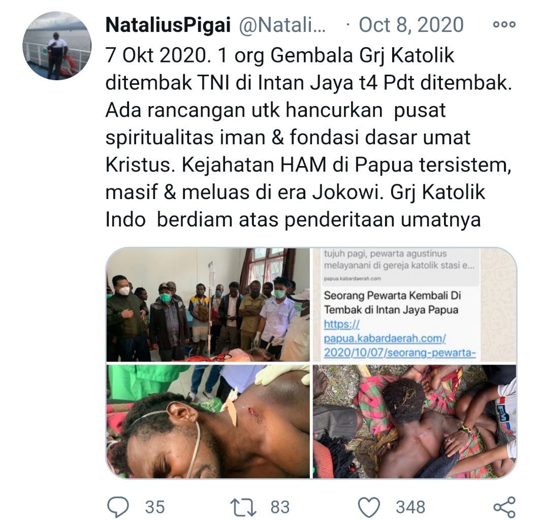 Pigai:Lebih dari 600.000 Orang Teken Petisi Tolak Otsus Papua,Tuntut Pembebasan Papua