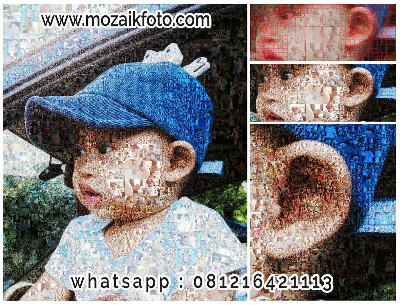 Kado Sertijab | Serah Terima Jabatan | Jasa Desain Foto Mozaik | Kado Unik Berkesan