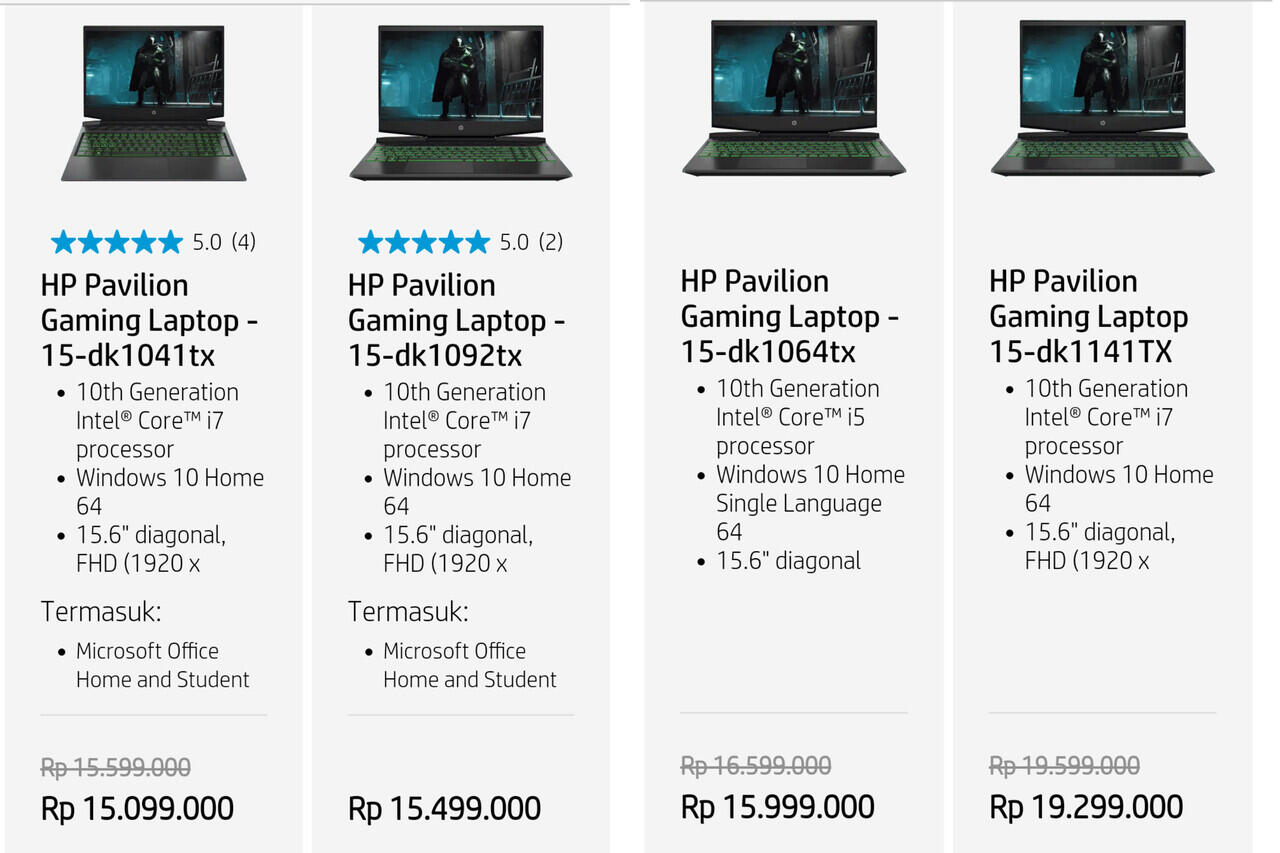 HP Pavilion Gaming 15, work hard play hard jangan lupa istirahard