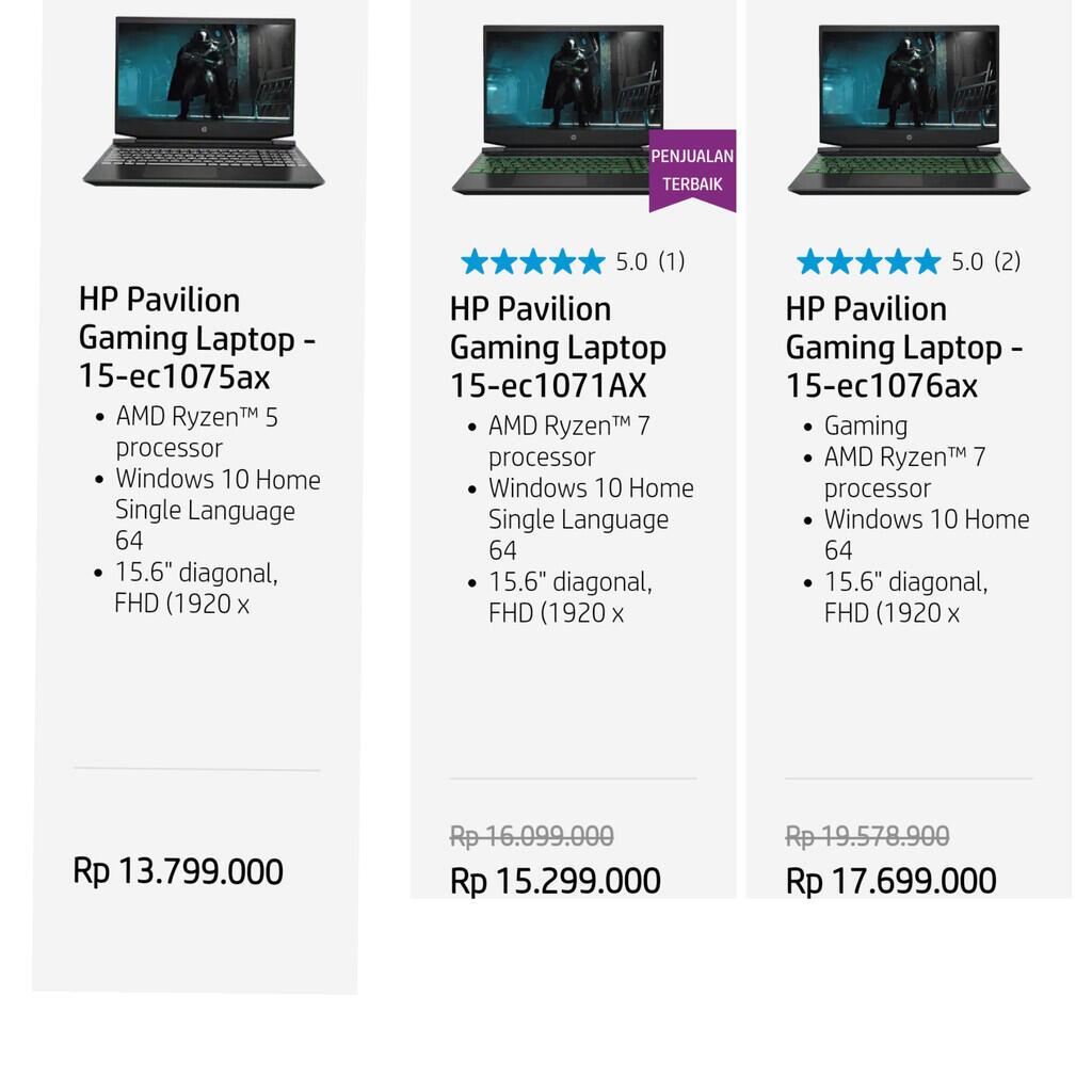 HP Pavilion Gaming 15, work hard play hard jangan lupa istirahard