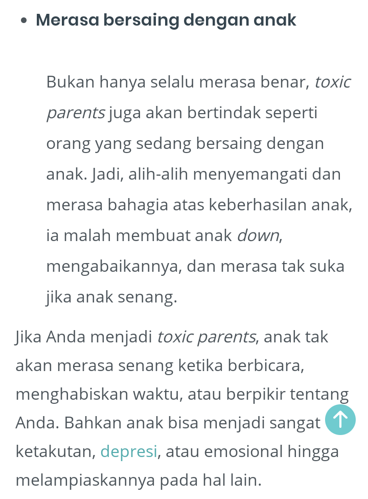 Sadarkah Bunda Perbuatan Berikut Merupakan Perundungan Bagi Anak?Toxic Parent!