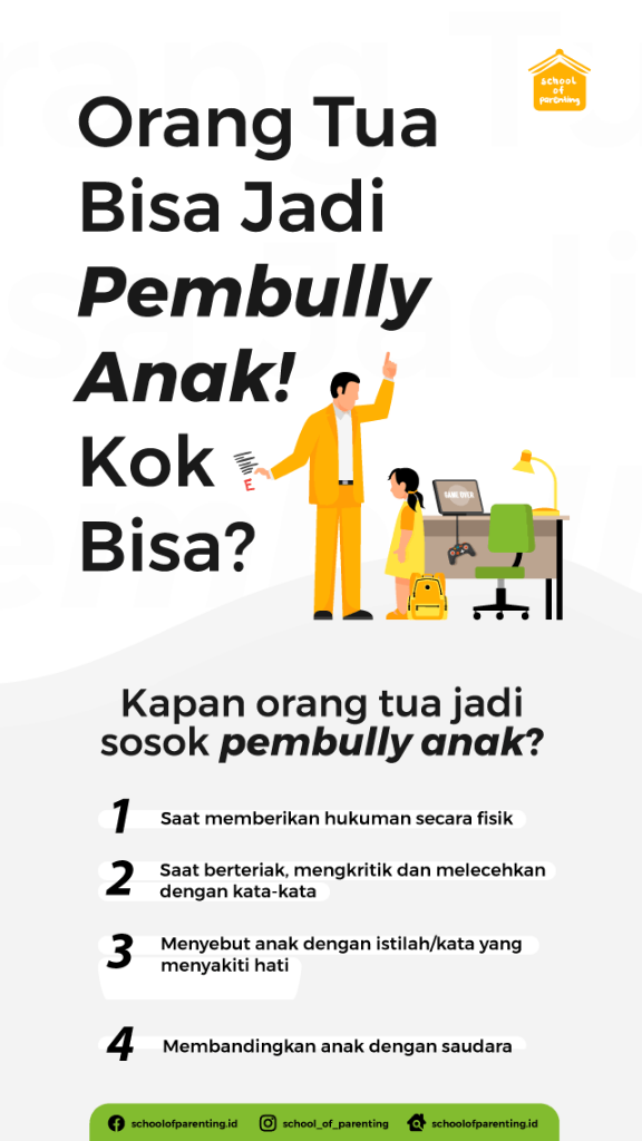 Sadarkah Bunda Perbuatan Berikut Merupakan Perundungan Bagi Anak Toxic Parent Kaskus