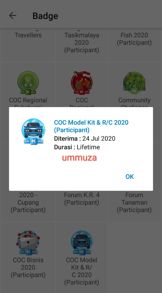 Jatuh Bangun Demi Badge š