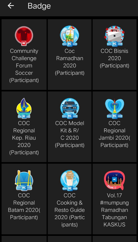 Serunya Memperoleh Badge, Terkadang Bikin Geregetan